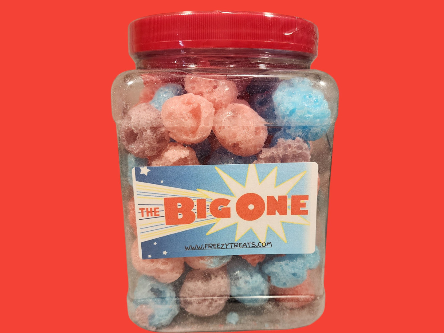 THE BIG ONE-OVER 1LB OF FREEZE DRIED CANDY