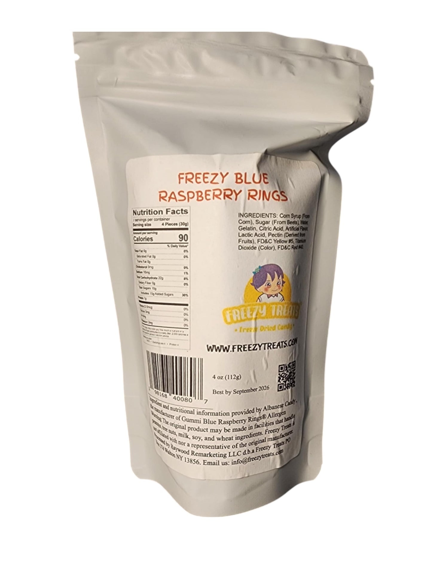 FREEZY BLUE RASPBERRY RINGS