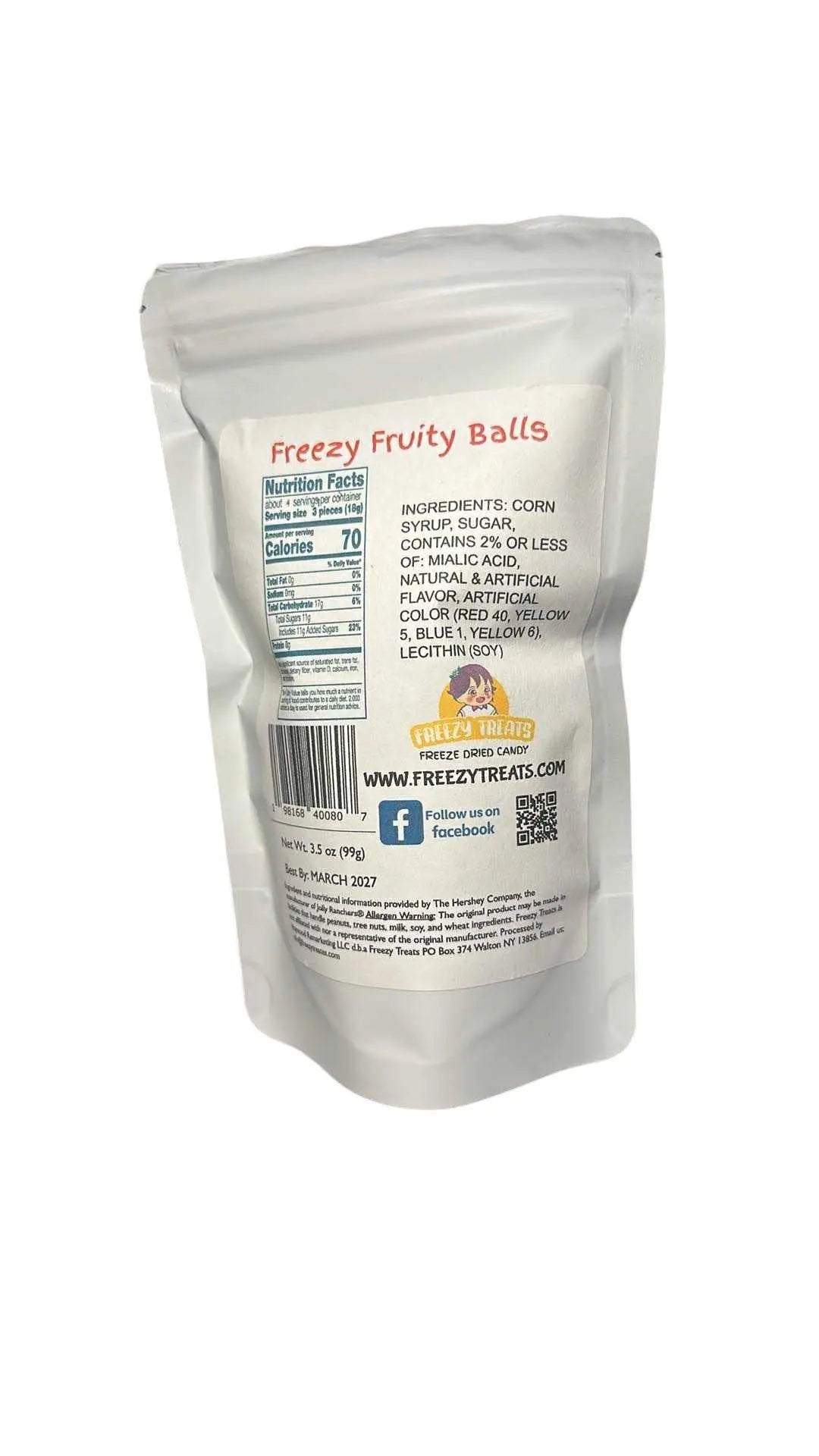 Freezy Fruity Balls – Refreshing Freeze Dried Jolliness from the Ranch Freezy Treats