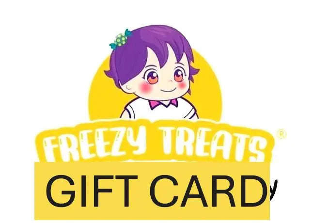 FREEZY TREATS FREEZE DRIED CANDY GIFT CARD Freezy Treats