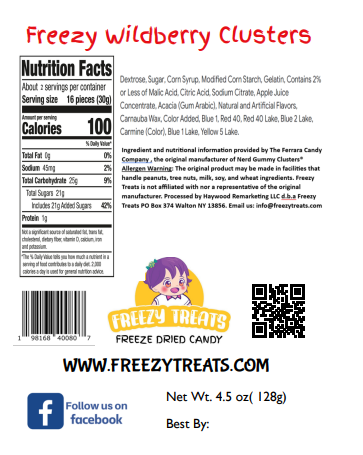 Freezy Wild Berry Clusters – Delicious Freeze-Dried Candy for the nerd lover