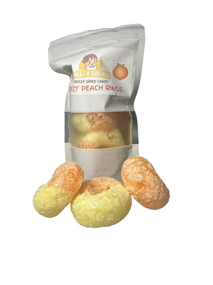 Freezy Strawberry Banana Rings