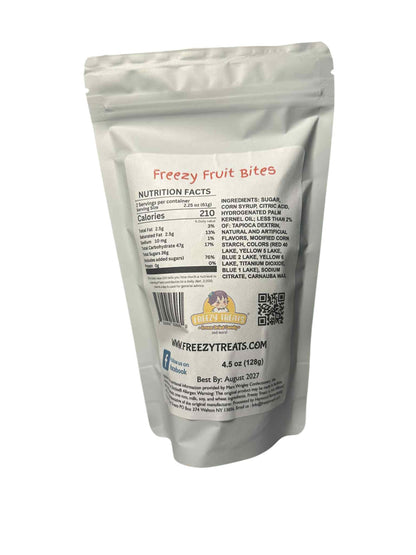 Freezy Fruit Bites. 4 oz.