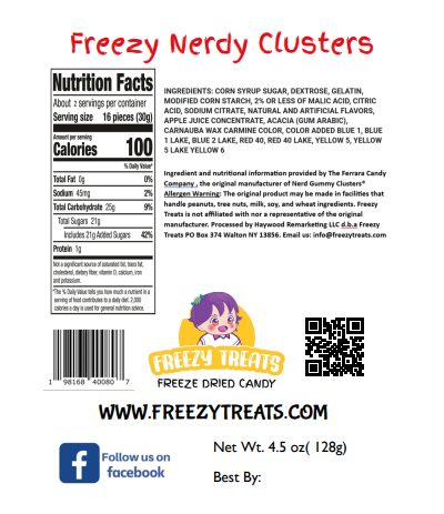 Freezy Nerdy Clusters Fundraiser