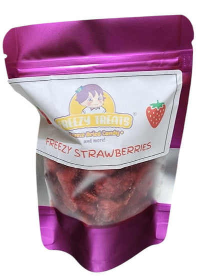 FREEZY STRAWBERRIES-FREEZE DRIED STRAWBERRIES